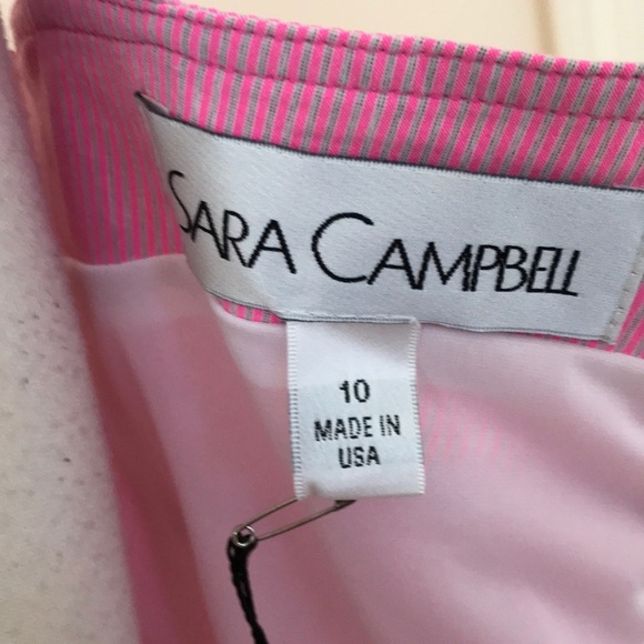 NWT! Sara Campbell SZ 10, Neon stripe magic dress - Picture 6 of 8